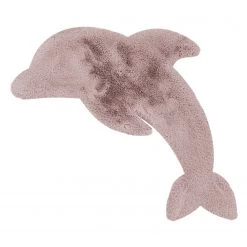 Kayoom Tapis enfant Lovely Kids 925 Dolphin - Fibres synthétiques - Rose