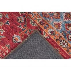 Kayoom Tapis Faye 325 - Fibres synthétiques - Multicolore / Rouge - 150 x 230 cm -Tapis Soldes Boutique 1000251867 210413 14414502113 DETAILS P000000001000251867