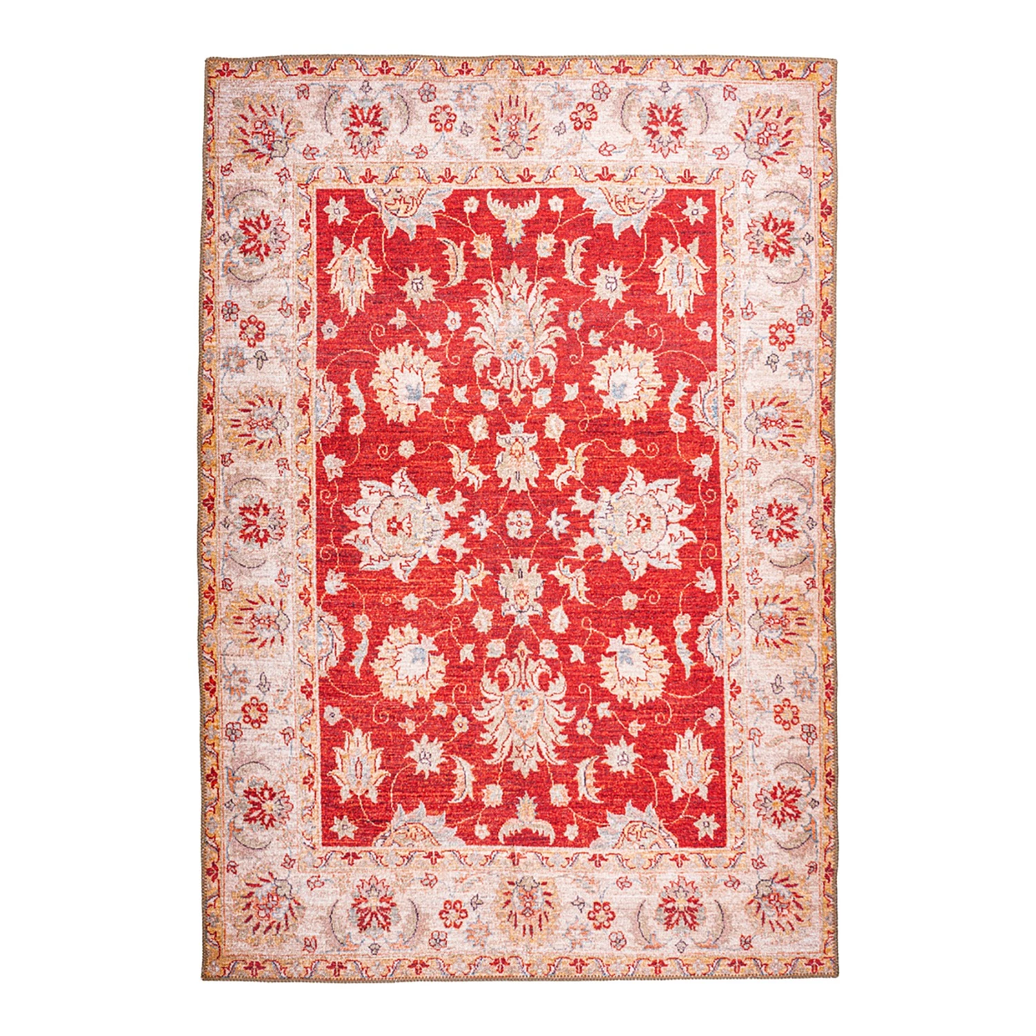 Kayoom Tapis Faye 625 - Fibres synthétiques - Rouge - 75 x 150 cm 3 Kayoom Tapis Faye 625 - Fibres synthétiques - Rouge - 75 x 150 cm