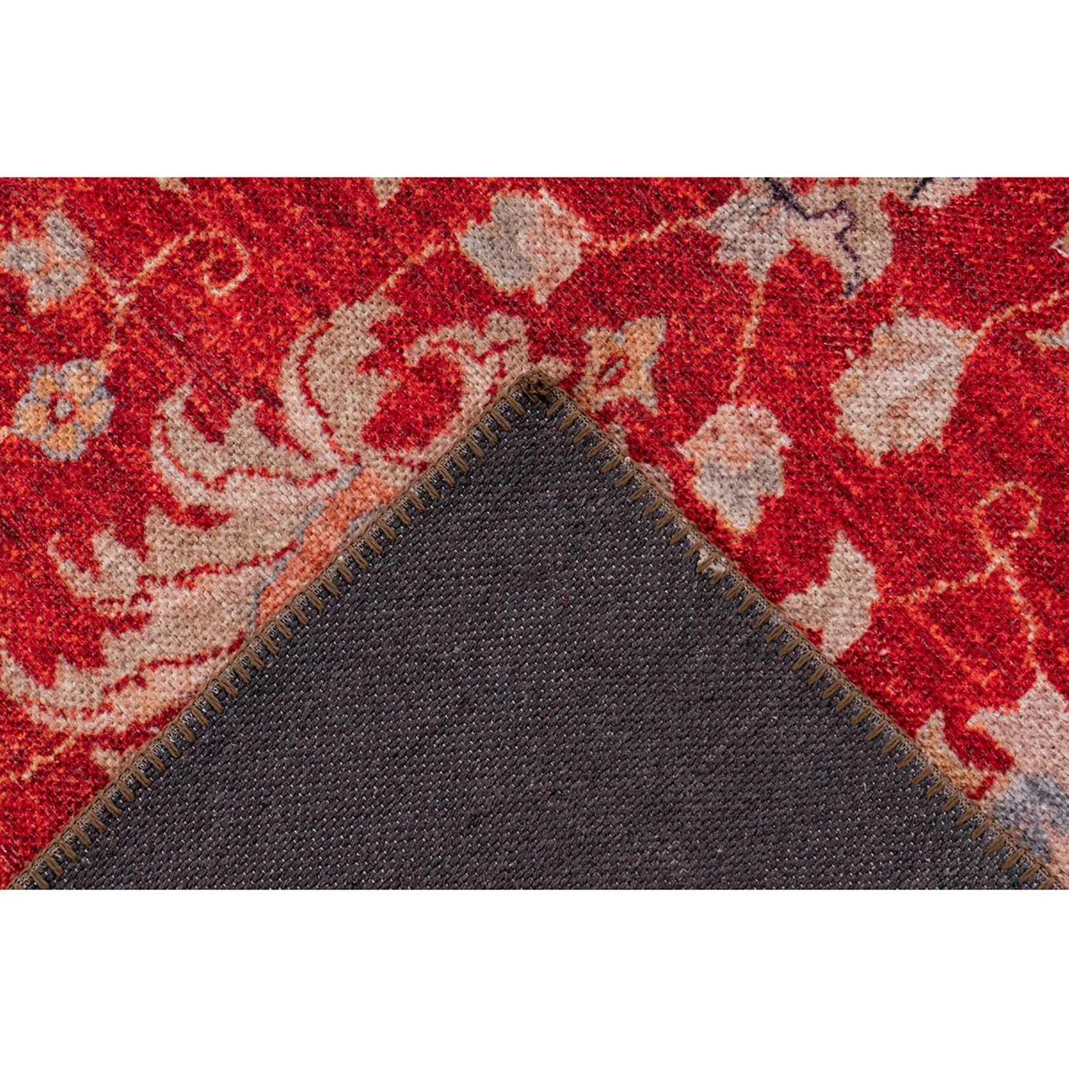 Kayoom Tapis Faye 625 - Fibres synthétiques - Rouge - 75 x 150 cm 6 Kayoom Tapis Faye 625 - Fibres synthétiques - Rouge - 75 x 150 cm – Image 4