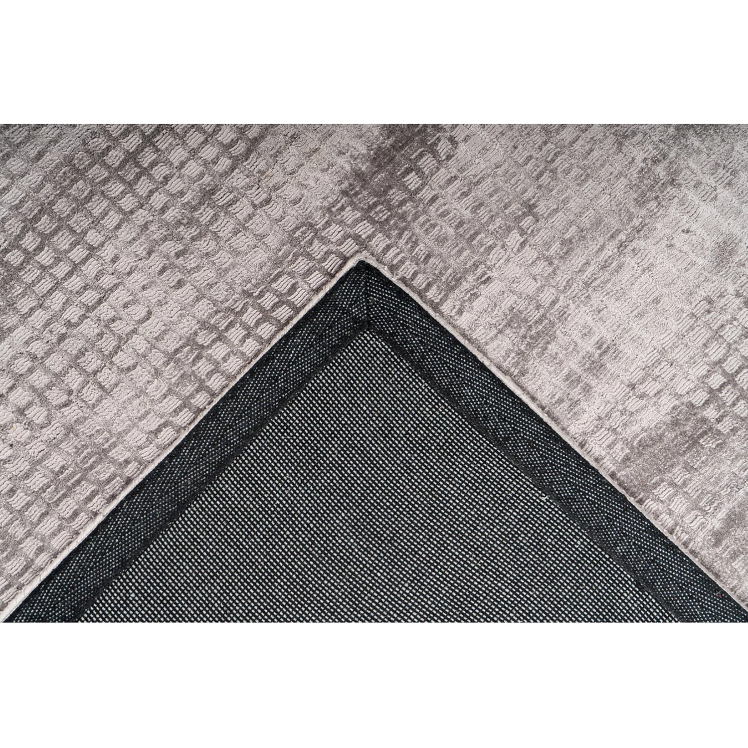Kayoom Tapis Bridget 125 - Viscose - Argenté - 80 x 150 cm 6 Kayoom Tapis Bridget 125 - Viscose - Argenté - 80 x 150 cm – Image 4