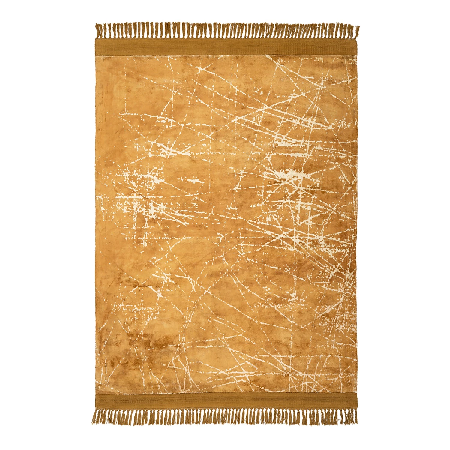 Kayoom Tapis Dolce Vita 225 - Viscose - Doré - 120 x 170 cm 3 Kayoom Tapis Dolce Vita 225 - Viscose - Doré - 120 x 170 cm