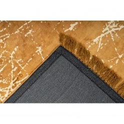 Kayoom Tapis Dolce Vita 225 - Viscose - Doré - 120 x 170 cm 11 Kayoom Tapis Dolce Vita 225 - Viscose - Doré - 120 x 170 cm -Tapis Soldes Boutique 1000251967 210413 14431602610 DETAILS P000000001000251967