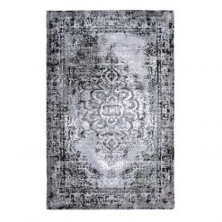 Top Square Tapis Puffy II - Coton / Polyester - Gris