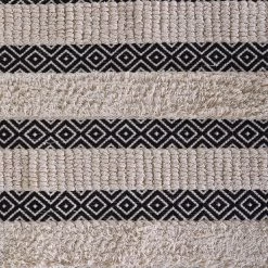 Top Square Tapis Puffy X - Coton - Beige / Gris -Tapis Soldes Boutique 1000252664 210325 17172800021 DETAILS P000000001000252664