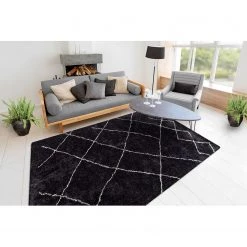 Kayoom Tapis Orlando 525 - Anthracite - 200 x 290 cm 8 Kayoom Tapis Orlando 525 - Anthracite - 200 x 290 cm -Tapis Soldes Boutique 1000252891 210415 07475300914 MOOD DETAILS P000000001000252891 mood
