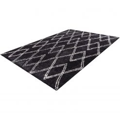 Kayoom Tapis Orlando 325 - Anthracite - 160 x 230 cm -Tapis Soldes Boutique 1000252895 210415 07484600935 DETAILS P000000001000252895