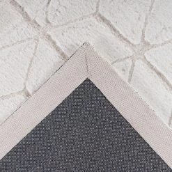 Kayoom Tapis Vivica 125 - Blanc / Crème - 80 x 150 cm -Tapis Soldes Boutique 1000252948 210415 07584501202 DETAILS P000000001000252948