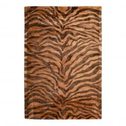 Kayoom Tapis Sinai 125 - Marron / Marron foncé - 160 x 230 cm