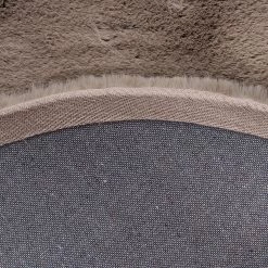 Arte Espina Tapis épais Rabbit Light 500 Rond - Taupe - Diamètre : 120 cm -Tapis Soldes Boutique 1000253106 210415 08271601978 DETAILS P000000001000253106