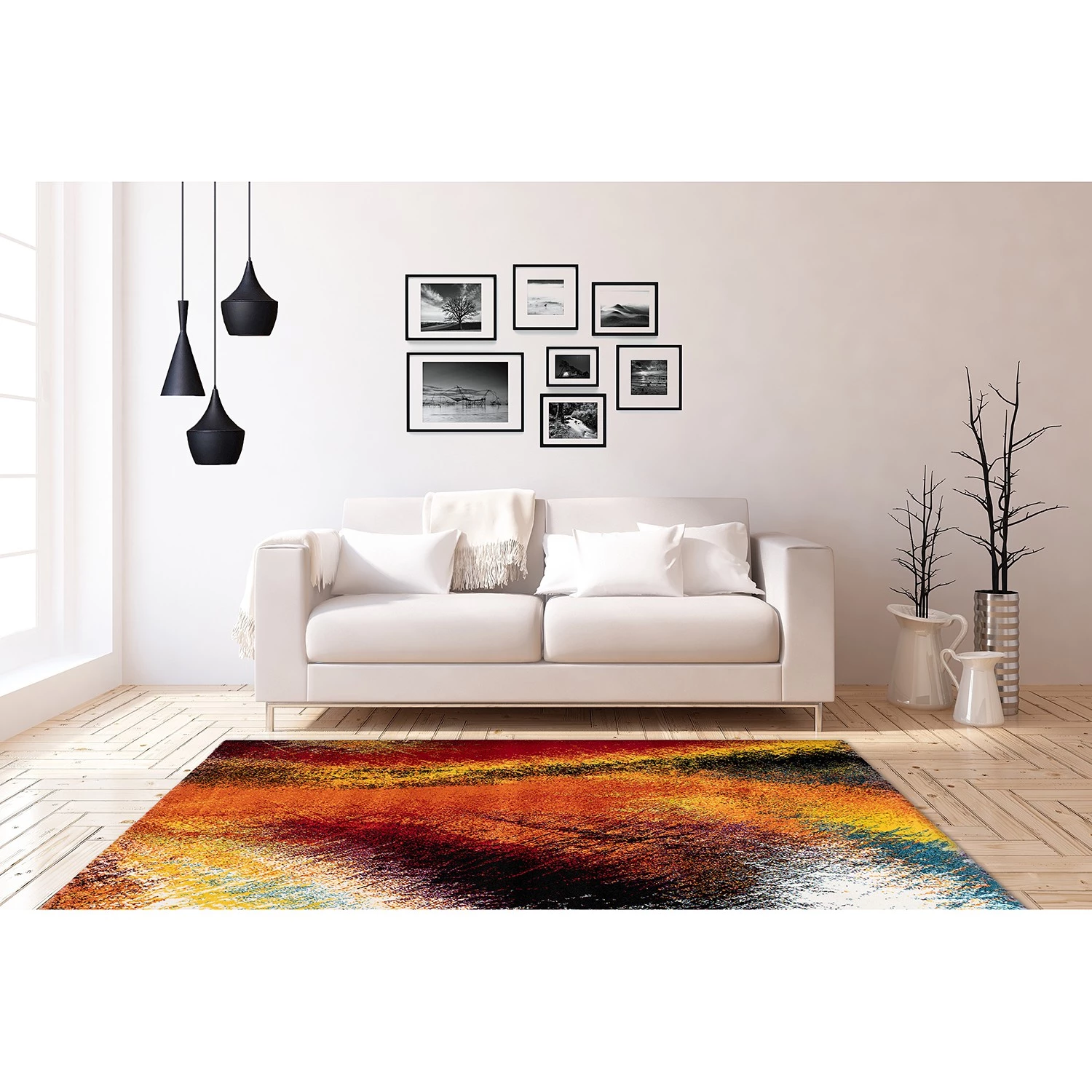 Kayoom Tapis Bangkok Rainbow - Fibres synthétiques - Multicolore - 80 x 150 cm 6 Kayoom Tapis Bangkok Rainbow - Fibres synthétiques - Multicolore - 80 x 150 cm – Image 4