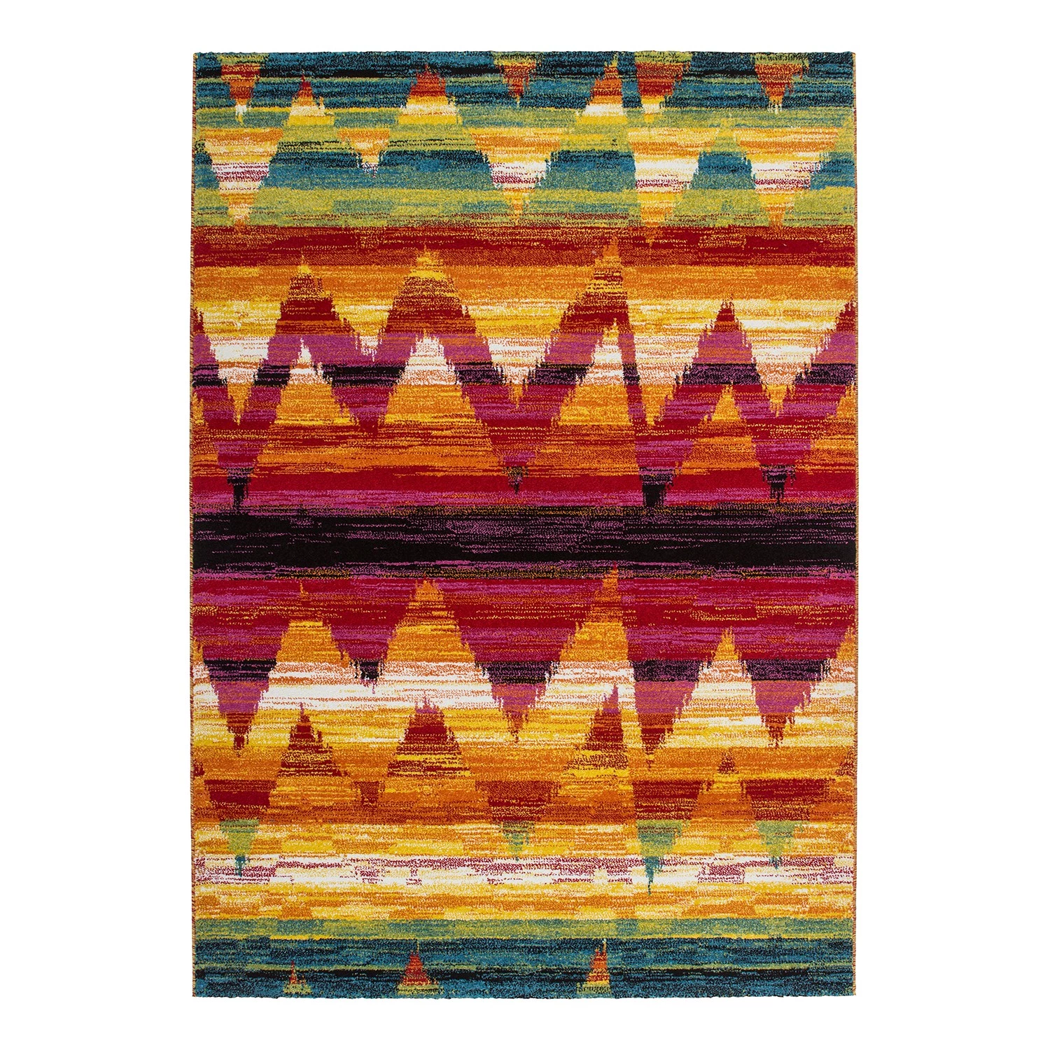 Kayoom Tapis Guayama I - Fibres synthétiques - Multicolore - 80 x 150 cm 3 Kayoom Tapis Guayama I - Fibres synthétiques - Multicolore - 80 x 150 cm