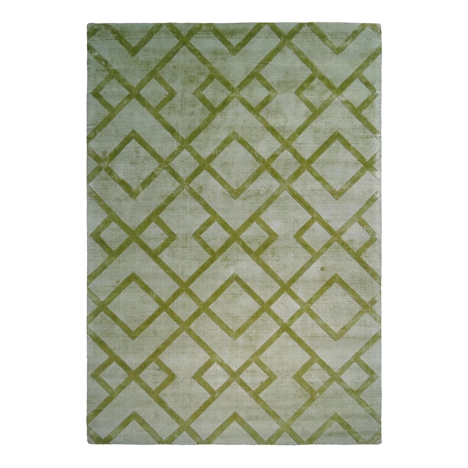 Kayoom Tapis Luxury I - Viscose - Vert tendre - 80 x 150 cm 3 Kayoom Tapis Luxury I - Viscose - Vert tendre - 80 x 150 cm