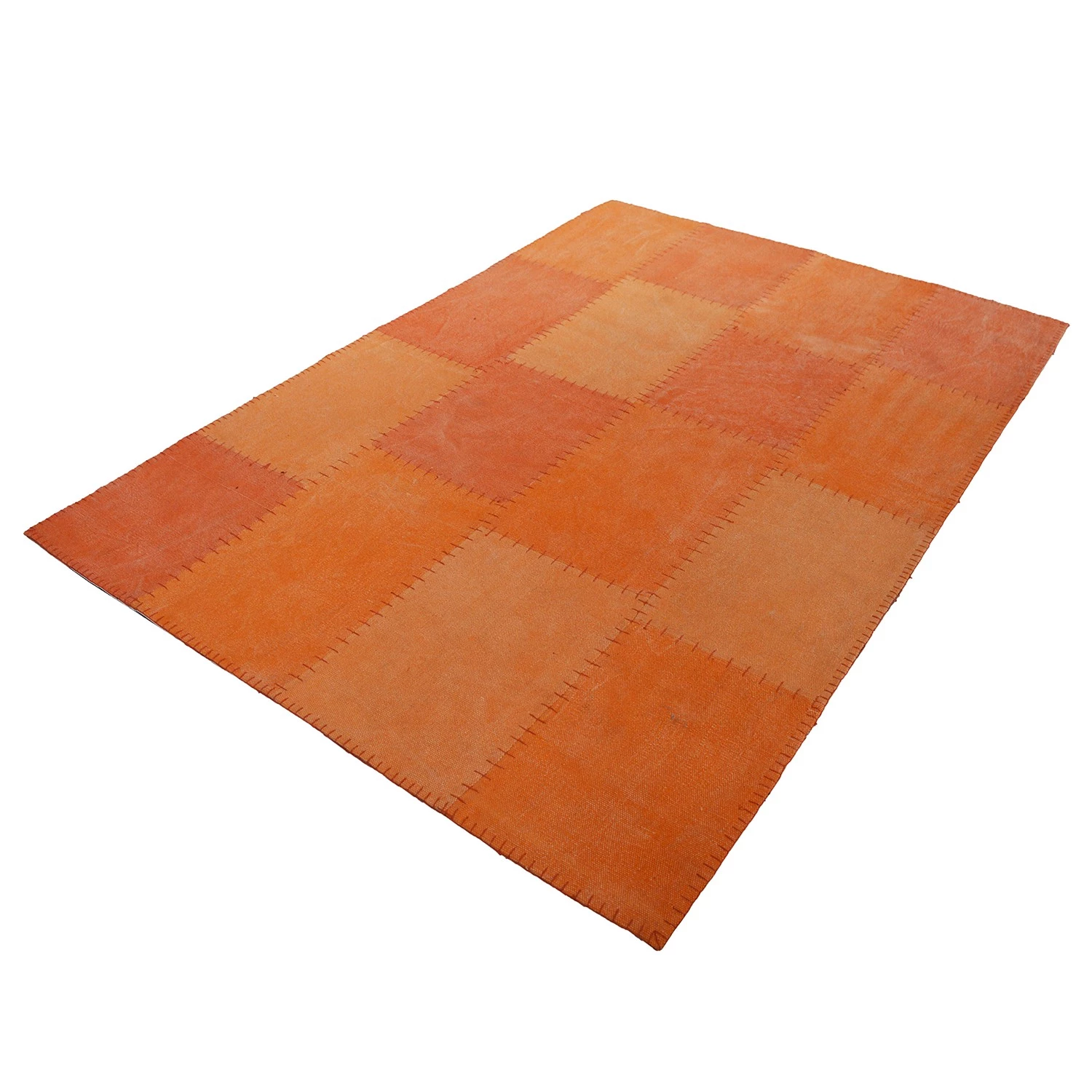 Kayoom Tapis Lyrical I - Coton - Orange - 120 x 170 cm 4 Kayoom Tapis Lyrical I - Coton - Orange - 120 x 170 cm – Image 2