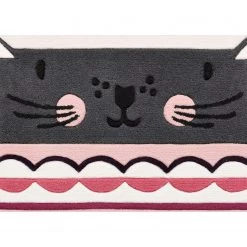 Kayoom Tapis enfant Joy Cat - Acrylique - Multicolore -Tapis Soldes Boutique 1000253489 210323 15344400307 DETAILS P000000001000253489