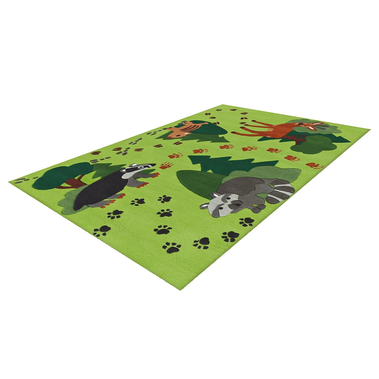 Kayoom Tapis enfant Joy Forest - Acrylique - Multicolore 5 Kayoom Tapis enfant Joy Forest - Acrylique - Multicolore – Image 3