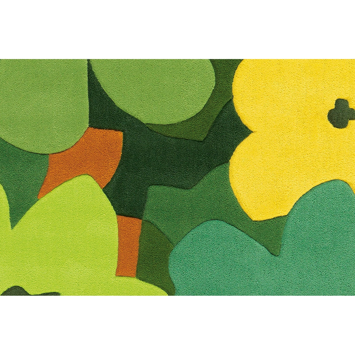Kayoom Tapis Sam Flowers I - Acrylique - Vert - 170 x 240 cm 6 Kayoom Tapis Sam Flowers I - Acrylique - Vert - 170 x 240 cm – Image 4