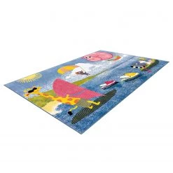 Kayoom Tapis enfant Sun Holidays - Micropolyester - Multicolore -Tapis Soldes Boutique 1000253505 210323 15344800370 DETAILS P000000001000253505