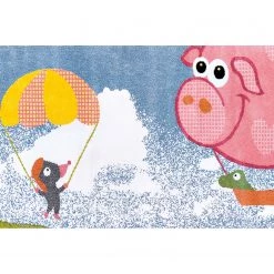 Kayoom Tapis enfant Sun Holidays - Micropolyester - Multicolore -Tapis Soldes Boutique 1000253505 210323 15344900371 DETAILS P000000001000253505