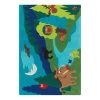 Kayoom Tapis enfant Sam - Acrylique - Vert -Tapis Soldes Boutique 1000253506 210323 15344900372 IMAGE P000000001000253506