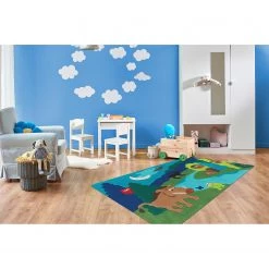 Kayoom Tapis enfant Sam - Acrylique - Vert 7 Kayoom Tapis enfant Sam - Acrylique - Vert -Tapis Soldes Boutique 1000253506 210323 15344900373 MOOD DETAILS P000000001000253506 mood