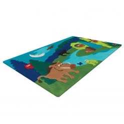 Kayoom Tapis enfant Sam - Acrylique - Vert 8 Kayoom Tapis enfant Sam - Acrylique - Vert -Tapis Soldes Boutique 1000253506 210323 15344900374 DETAILS P000000001000253506