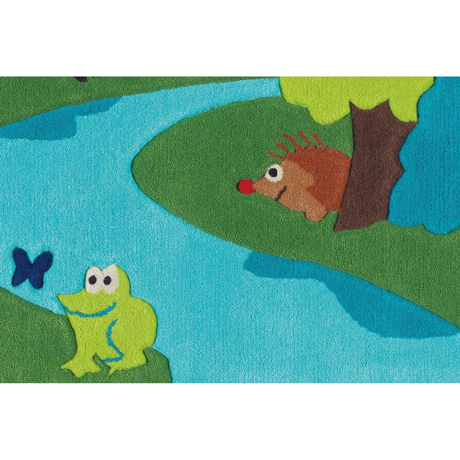 Kayoom Tapis enfant Sam - Acrylique - Vert 6 Kayoom Tapis enfant Sam - Acrylique - Vert – Image 4