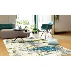 Kayoom Tapis Move II - Fibres synthétiques - Multicolore -Tapis Soldes Boutique 1000253515 210323 15345100414 MOOD DETAILS P000000001000253515 mood