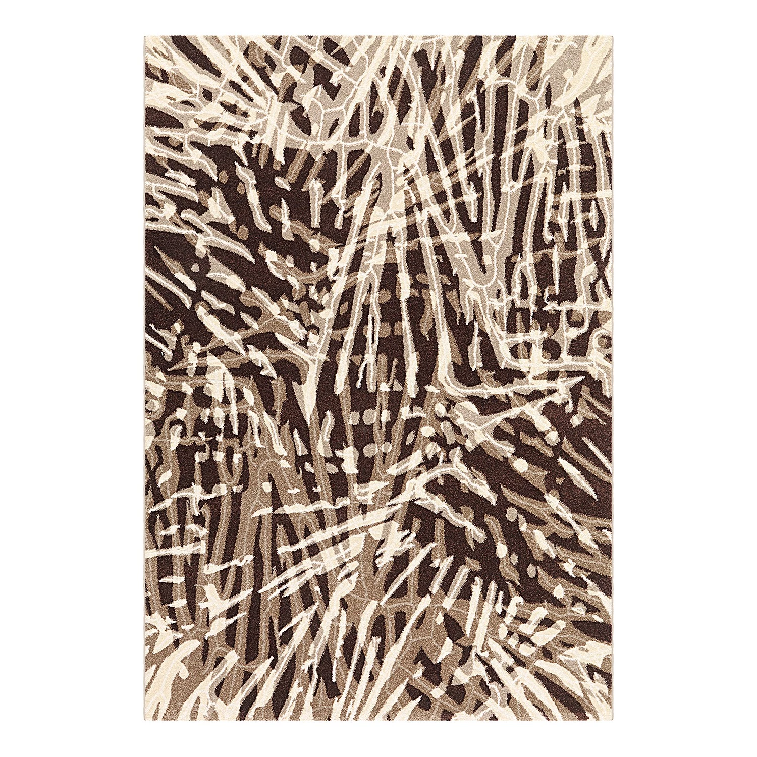 Kayoom Tapis Move V - Fibres synthétiques - Marron 3 Kayoom Tapis Move V - Fibres synthétiques - Marron