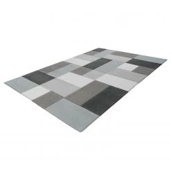 Kayoom Tapis Cool - Fibres synthétiques - Gris -Tapis Soldes Boutique 1000253539 210323 15345800514 DETAILS P000000001000253539