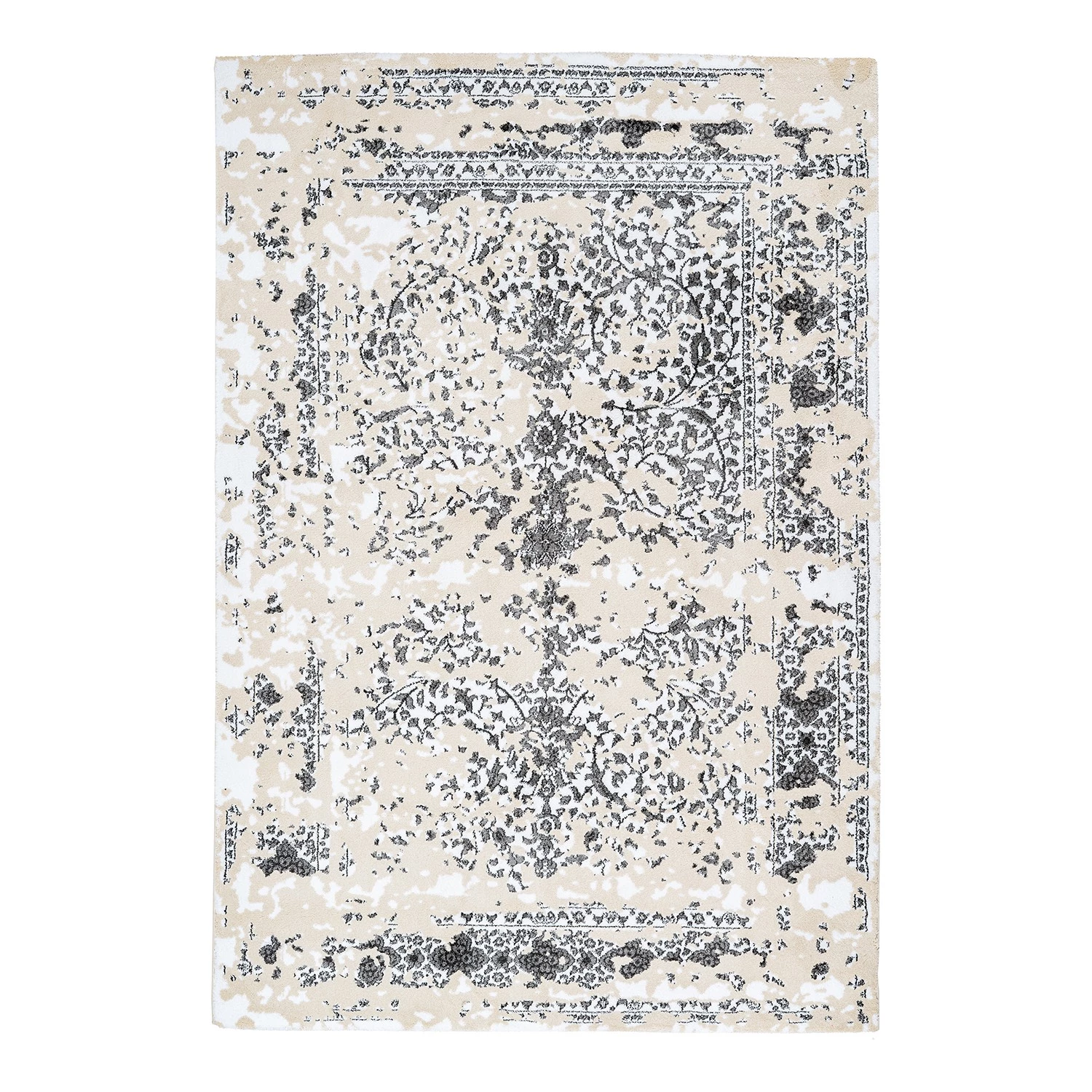 Kayoom Tapis Broadway VI - Fibres synthétiques - Gris / Beige 3 Kayoom Tapis Broadway VI - Fibres synthétiques - Gris / Beige