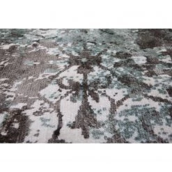 Kayoom Tapis Ocean II - Viscose - Turquoise - 130 x 190 cm -Tapis Soldes Boutique 1000253581 210323 15351300708 DETAILS P000000001000253581