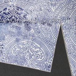 Wecon Home Tapis Grace - Bleu - 80 x 150 cm -Tapis Soldes Boutique 1000256319 210409 12571001123 DETAILS P000000001000256319