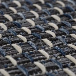 Andiamo Tapis Clyde II - Polypropylène - Bleu / Beige -Tapis Soldes Boutique 1000257263 210420 07583500022 DETAILS P000000001000257263