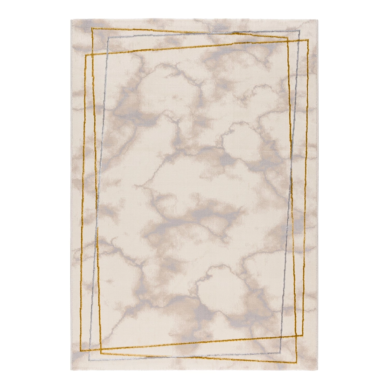 Sehrazat Tapis Lara 802 - Fibres synthétiques - Beige / Doré - 80 x 150 cm 3 Sehrazat Tapis Lara 802 - Fibres synthétiques - Beige / Doré - 80 x 150 cm