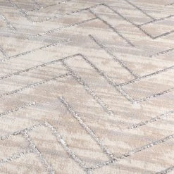 Sehrazat Tapis Lara 804 - Fibres synthétiques - Beige / Gris - 80 x 150 cm -Tapis Soldes Boutique 1000257467 210413 13592700311 DETAILS P000000001000257467