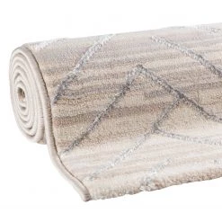 Sehrazat Tapis Lara 804 - Fibres synthétiques - Beige / Gris - 80 x 150 cm -Tapis Soldes Boutique 1000257467 210413 13592800313 DETAILS P000000001000257467