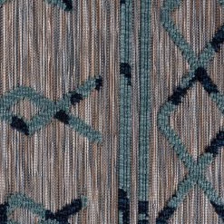 Sehrazat Tapis intérieur / extérieur Road 3490 - Fibres synthétiques - Bleu - 80 x 150 cm -Tapis Soldes Boutique 1000257491 210413 14005700526 DETAILS P000000001000257491