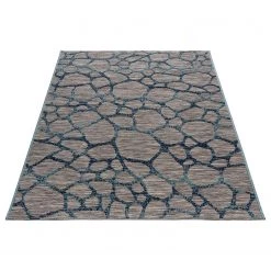 Sehrazat Tapis intérieur / extérieur Road 3450 - Fibres synthétiques - Bleu - 80 x 150 cm -Tapis Soldes Boutique 1000257529 210413 14031300853 DETAILS P000000001000257529