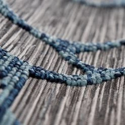 Sehrazat Tapis intérieur / extérieur Road 3450 - Fibres synthétiques - Bleu - 80 x 150 cm -Tapis Soldes Boutique 1000257529 210413 14031500857 DETAILS P000000001000257529