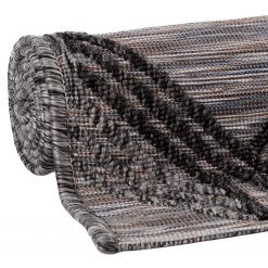 Sehrazat Tapis intérieur / extérieur Road 3460 - Fibres synthétiques - Gris - 120 x 170 cm -Tapis Soldes Boutique 1000257532 210413 14032700890 DETAILS P000000001000257532