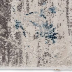 Astra Tapis Noa III - Tissu mélangé - Bleu - 80 x 150 cm -Tapis Soldes Boutique 1000260684 210422 08083200089 DETAILS P000000001000260684