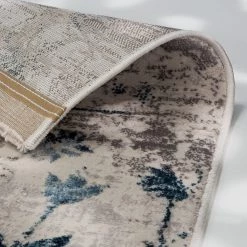 Astra Tapis Noa III - Tissu mélangé - Bleu - 80 x 150 cm -Tapis Soldes Boutique 1000260684 210422 08083700092 DETAILS P000000001000260684