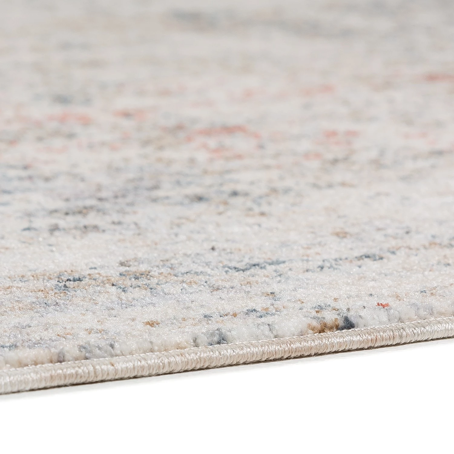 Astra Tapis Ana I - Fibres synthétiques - Argenté / Beige - 80 x 150 cm 6 Astra Tapis Ana I - Fibres synthétiques - Argenté / Beige - 80 x 150 cm – Image 4