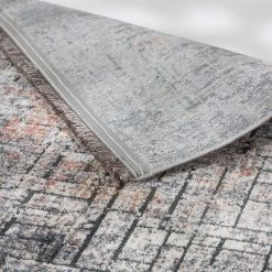 Astra Tapis Ana II - Fibres synthétiques - Gris - 160 x 230 cm -Tapis Soldes Boutique 1000260831 210422 08261200045 DETAILS P000000001000260831