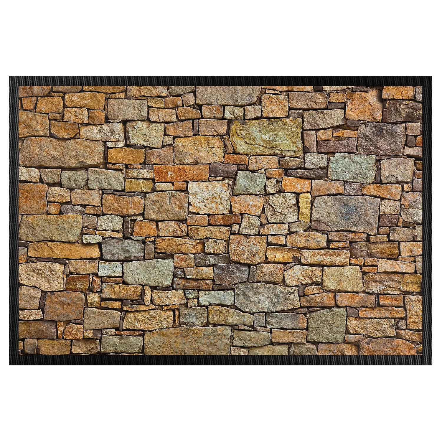 Bilderwelten Paillasson Croatia - Tissu mélangé - Marron - 70 x 50 cm 3 Bilderwelten Paillasson Croatia - Tissu mélangé - Marron - 70 x 50 cm