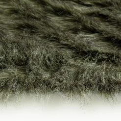 Luxor living Tapis Lupus II - Acrylique / Polyester - Vert foncé -Tapis Soldes Boutique 1000263901 210506 15143200194 DETAILS P000000001000263901