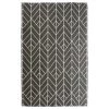 Top Square Tapis intérieur / extérieur M2K - Fibres synthétiques - Ivoire / Gris - 140 x 200 cm -Tapis Soldes Boutique 1000267773 220314 010 IMAGE P000000001000267773