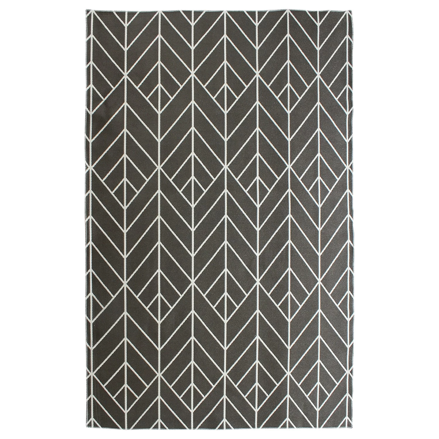Top Square Tapis intérieur / extérieur M2K - Fibres synthétiques - Ivoire / Gris - 140 x 200 cm 3 Top Square Tapis intérieur / extérieur M2K - Fibres synthétiques - Ivoire / Gris - 140 x 200 cm