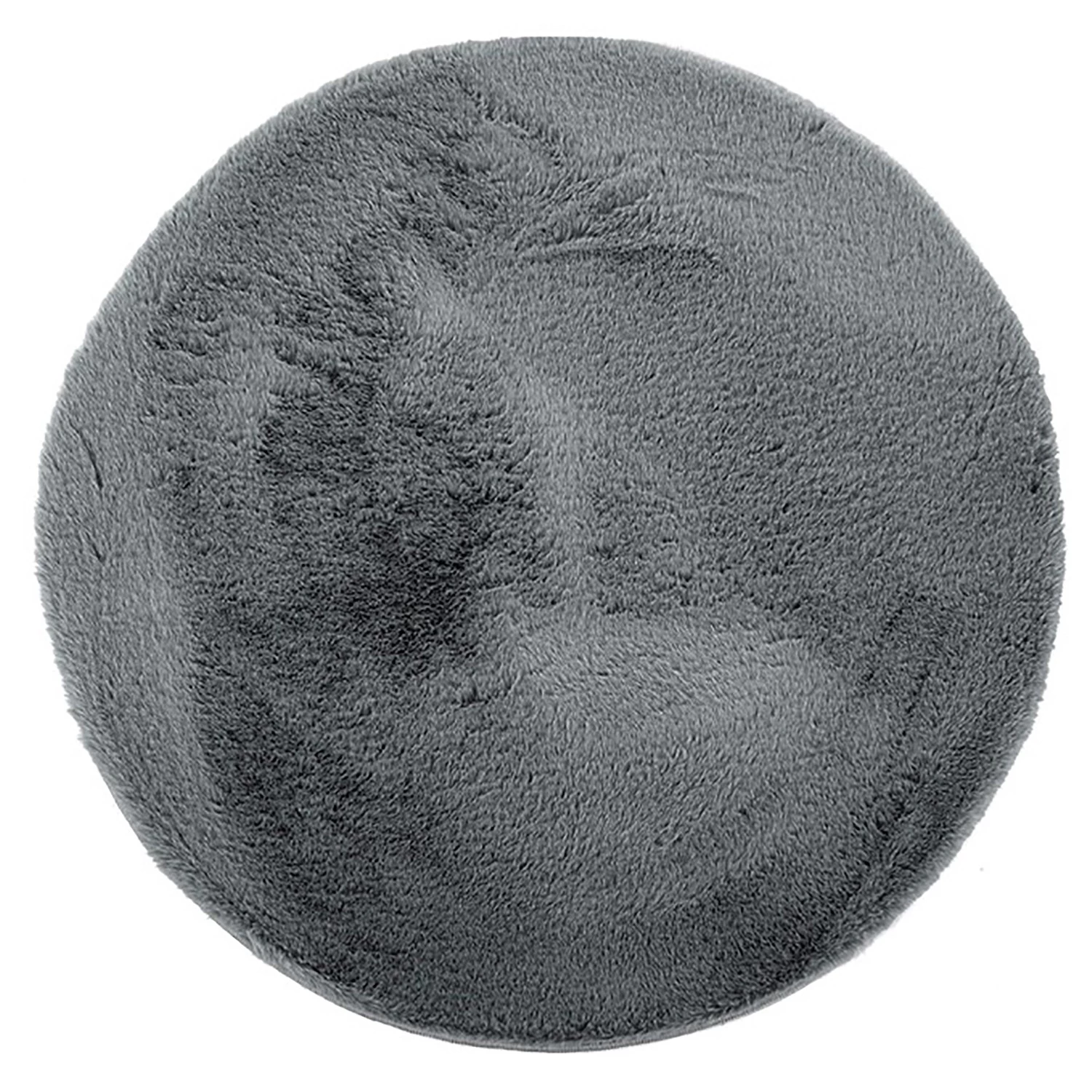 FLHF Tapis Lovika II - Polyester - Graphite - Diamètre : 120 cm 3 FLHF Tapis Lovika II - Polyester - Graphite - Diamètre : 120 cm